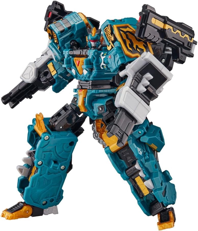 Miniforce Dinoid Bundle – Storm Tera, Buster Giga, Tidal Shark Transforming Robot Set with Accessories
