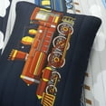thumbnail image 5 of Steam Trains Quilt Navy/Multi 3Pc Set Full/Queen, 5 of 12