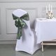 thumbnail image 1 of BalsaCircle 50 fajas de satén verde eucalipto para sillas, lazos, decoraciones para bodas, fundas para sillas de fiesta y banquetes, 1 of 8