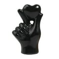 thumbnail image 6 of Sunjoy Tech Resin Statue Love Heart Gesture Figurine Holding Heart Hand Sculpture Home Office Wedding Party Desktop Decoration Ornament 1Pc, 6 of 6