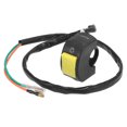thumbnail image 1 of Unique Bargains Black 7/8' 22mm Motorcycle Handlebar Toggle Switch Headlight Switch with On Off Push Button, 1 of 7