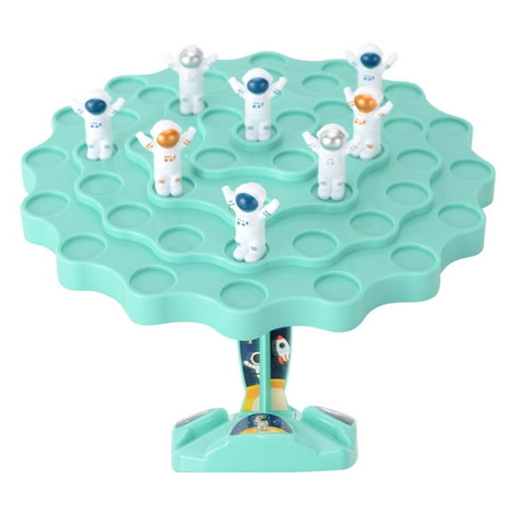 Amyove Kids Balance Training Board Game Space Man Stacked Play Set Fine Motor Training Educational Toys For Party Games