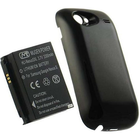 Gsm Battery Door - NEW MUGEN 3300mAh XL EXTENDED BATTERY + DOOR FOR SAMSUNG NEXUS-S i9020 (GSM)