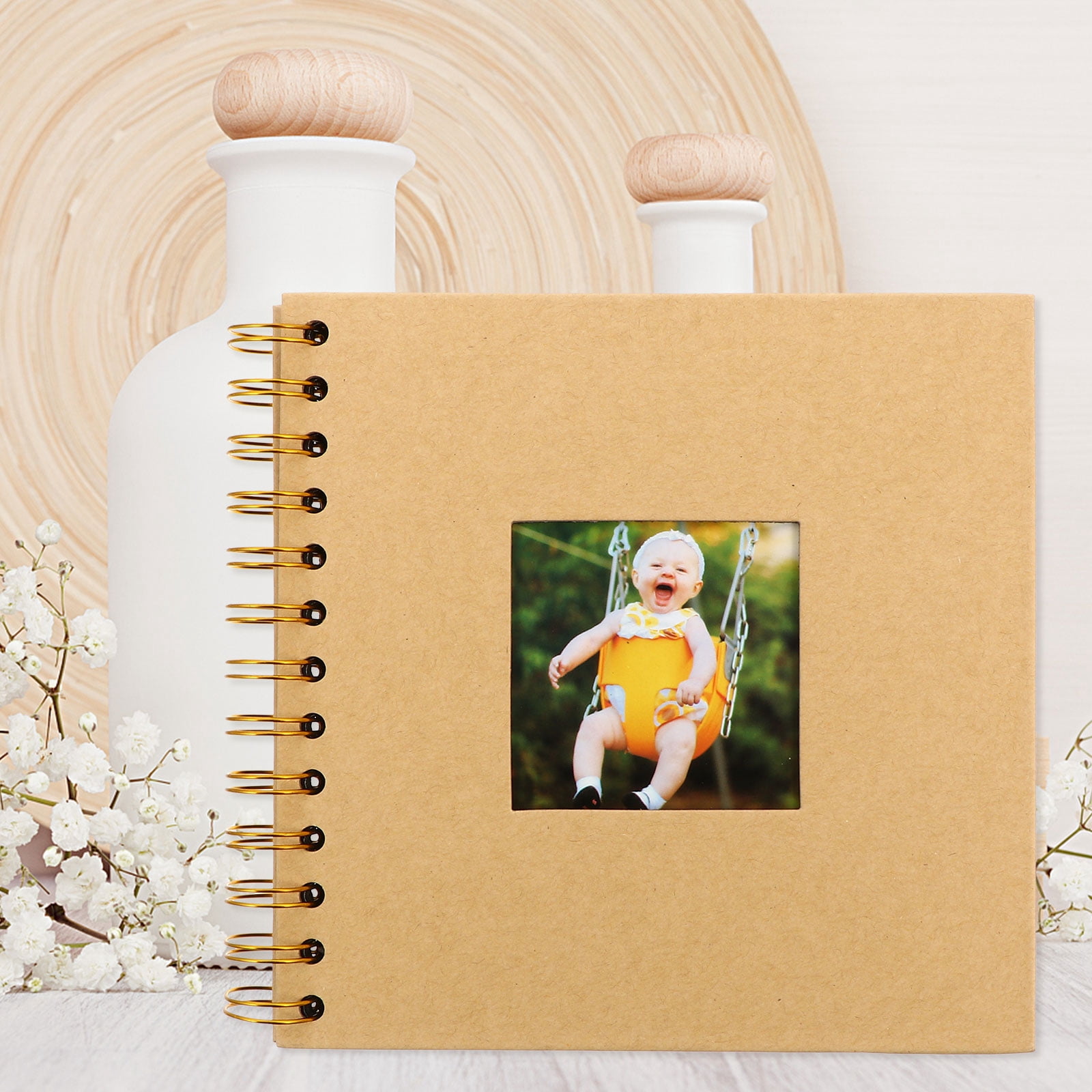 3pcs Photo Albums Memory Books Craft Paper DIY Scrapbooking Wedding Supplies 20 Pages