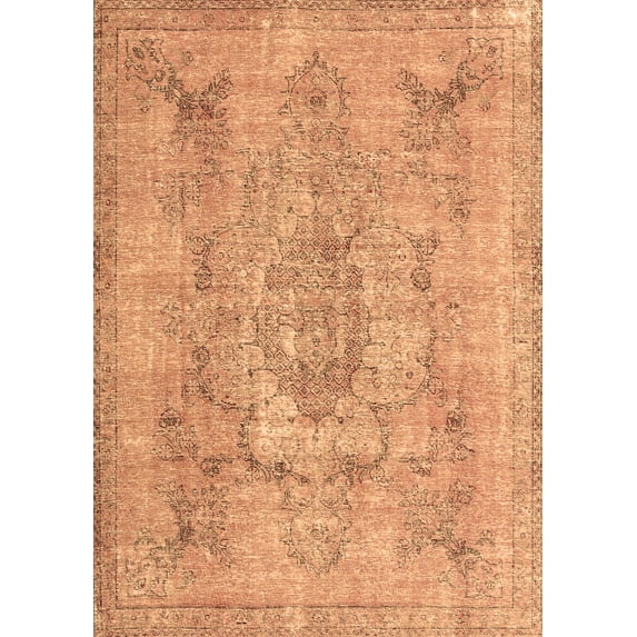 Ahgly Company Indoor Rectangle Persian Brown Bohemian Area Rugs, 4' x 6'
