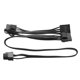 thumbnail image 3 of Cable de fuente de alimentación Modular de 6 pines a 4 Molex, Cable de 6 pines a 4 Ide Compatible con Rm1000x Rm850x Rm750x Rm650x Rm5, 3 of 5