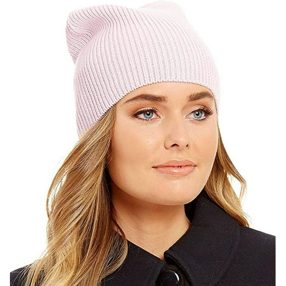 Kate Spade Solid Bow Beanie Pink