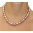 thumbnail image 3 of 14K Gold 12-13mm AAA Quality Pink Freshwater Cultured Pearl Necklace for Women in 18 Princess Length, 3 of 7