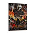thumbnail image 1 of Halloween (Michael Myers) Cuadro decorativo colgante - Arte de pared - Póster enmarcado - Decoración de pared - Regalos para familia, amigos y aficionados 20*30 cm, 1 of 6