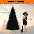 thumbnail image 3 of Costway 8' Halloween Tree Artificial Decoration Tree with 1408 Branch Tips 6 Lighting Modes, 3 of 10