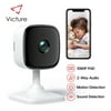 Victure WiFi Security Camera, 1080P FHD 2.4 GHz WiFi Indoor Surveillance Camera with Sound & Motion Detection for Home/Office/Baby/Nanny/Pet