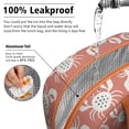 thumbnail image 5 of Lunch Bag Lunch Box for Women Reusable Insulated Lunch Bags,Water-Resistant Crab Design Poster Cooler Lunch Tote Bag, Large Capacity for Work Travel Picnic, 5 of 6