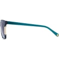 thumbnail image 3 of Radley London Women's 6506 Verdigris Turquoise Oversized Square Sunglasses, 3 of 5