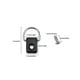 thumbnail image 3 of Sidaley Canoe D Ring with Screws Nylon Rigging Fishing Camping Fitting Accessories Boats Deck Kayak Replacement Adjustable Bombillas para automóviles, 3 of 6