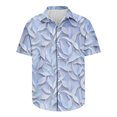 thumbnail image 2 of Hawaiian Shirt for Men, Tropical Graphic Beach Shirts Casual Summer Button Down Short Sleeve Floral Shirt Vacation Outfits, 2 of 4