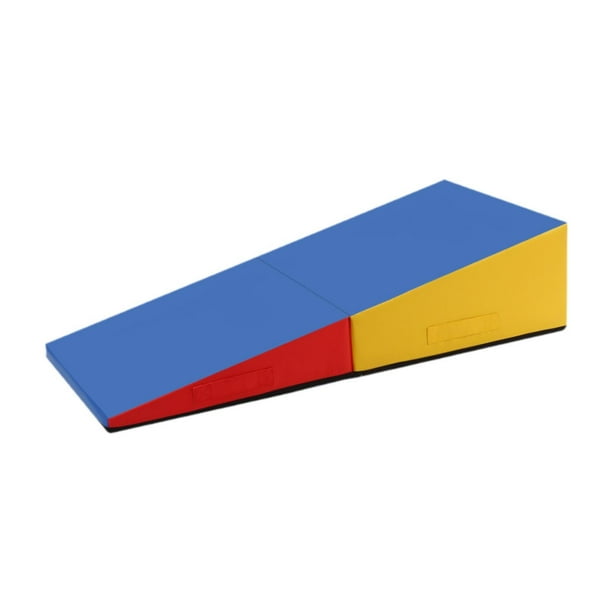 Gimnasia colchoneta de gimnasia gimnasia con mango de gimnasia teta de gimnasia plegable plegable para entrenamiento de habilidades niñas para niños