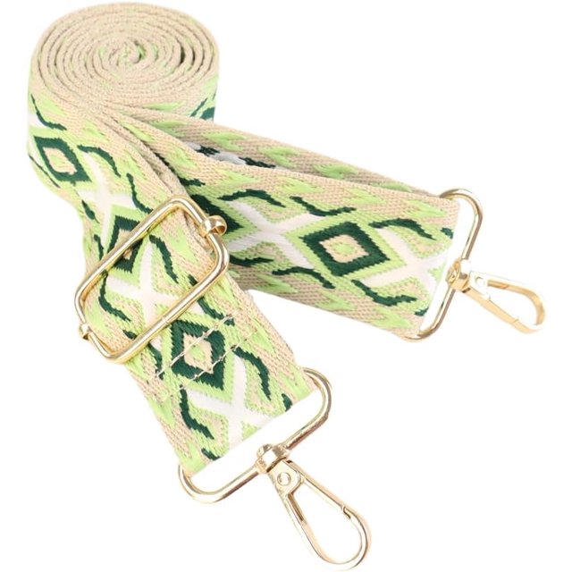 LinYooLi Bandoulière de Remplacement Réglable, Sangles de Bagage, Ceinture Bandoulière en Toile pour Sac à Main, Sangle de Sac à Main pour Femmes (Style A 119)