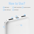 thumbnail image 2 of Entronix 20W 10000mAh Portable Power Pack, 1 Count, 2 of 8