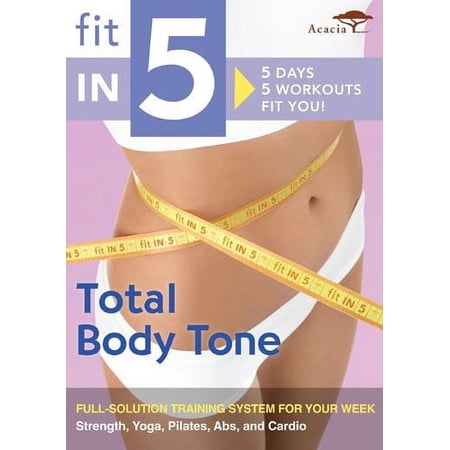 Fit in 5: Total Body Tone (DVD), Acorn, Sports & Fitness