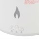 thumbnail image 4 of Flame Aromatherapy Diffuser Seajelly Atomizing Humidifier Home Humidifier with Flame Light Black Crack, 4 of 4