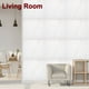 thumbnail image 5 of Uxcell 10Pcs Azulejos de Mármol Autoadhesivos, Paneles de Pared Impermeables para Salpicadero, Azulejos de Ducha Autoadhesivos de 12"x12" para Baño, Diseño Clásico Blanco, 5 of 7