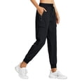 thumbnail image 1 of Pantalones de senderismo Libin Cargo para mujer, color negro, talla S, 1 of 6