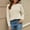 Beige, variant on WNEGSTG Sweater for Women Chenille Pure Color Long Sleeved Sweater Fall Fashion 2023
