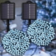 thumbnail image 1 of Cadena de luces solares YAOZHOU 2x200 LED de color blanco frío IP65, 1 of 7