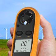 Pocket Anemometer Outdoor Digital Anemometer Handheld Test Device Tool
