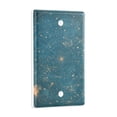 thumbnail image 2 of Yayeee Blank Wall Plate Cover 1-Gang 4.5"x2.7" Home Unused Decorative Outlet, Star Map, 2 of 7