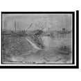 thumbnail image 2 of Historic Framed Print, Water entering 46th St. Dam - 2, 17-7/8" x 21-7/8", 2 of 9