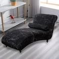 thumbnail image 4 of Cover for Living Room Chaise Slipcover Armless deck Indoor Slipcover for Bedroom Chaise ,Machine Washable - D, 4 of 9