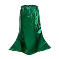 thumbnail image 1 of LUOGENLI Robe Enfants Filles et Adultes Jupe Plissée Métallisée Brillante pour Ballet Danse Fête Robe Maxi pour Filles Vert 3-4 Ans, 1 of 4