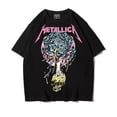 thumbnail image 2 of Camiseta de Heavy Metal para hombre y mujer, camisa de algodón con estampado Retro, estilo Rock Punk, música, moda de verano, novedad de 2023, envío gratis xuanjing unisex, 2 of 2