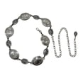 thumbnail image 2 of Cadena de Cintura para Mujer, Cinturón de Eslabones para El Cuerpo, Joyería para El Cuerpo, Pretina Elegante, Cinturón de Metal , Cinturón para Ve Plata, 2 of 8