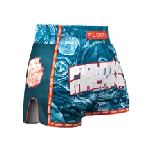 blue, variant on Fluory Men Women Kids Thai Boxing Short Fairtex Shorts MMA shorts Mechanical Printing Design Boxing Pants Shorts embroidery