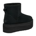 thumbnail image 4 of UGG Womens Classic Mini Platform Boots Black - 1134991-BLK BLACK, 4 of 4