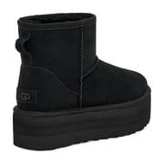 UGG Womens Classic Mini Platform Boots Black - 1134991-BLK BLACK