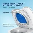 thumbnail image 3 of Sistema de entrenamiento para el baño para gatos, profesional para enseñar al gato a usar el inodoro, kit de entrenamiento para el baño para gatos, inodoro universal reutilizable para gatito, 3 of 5