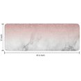 thumbnail image 7 of Pink Glitter White Marble Pattern Kitchen Rug Mat,Kitchen Runner Rugs Non Skid Washable,Decorative Kitchen Floor Mats for Kitchen,Sink,Laundry,17"x47.2", 7 of 7