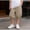 Khaki, variant on FRSASU Boys Baggy Knee Length Capris Harem Pants Summer Casual Elastic Waist Loose Travel Pants Purple