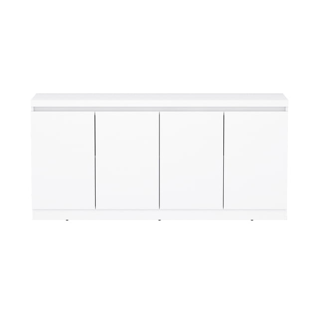 Griffin Modern 62" Sideboard in White (6-Shelf)