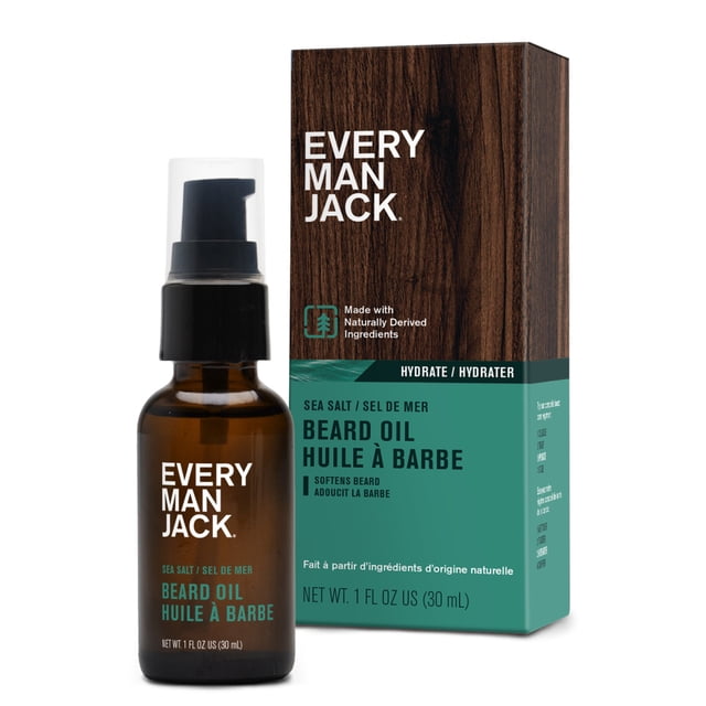 Every Man Jack Huile À Barbe Sel De Mer 30ML