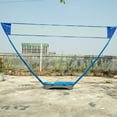 thumbnail image 1 of SAYFUT Badminton Set, Portable Volleyball Kit Recreation Game Equipment with Freestanding Base and Carry Bag, for Youth Adult, for Beach, Garden, Park or Backyard, 1 of 7