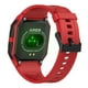 thumbnail image 4 of Reloj inteligente con seguimiento del sueño y frecuencia cardíaca Zeblaze, reloj inteligente con control táctil, compatible con Bluetooth, pulsera de seguimiento de pantalla HD 5.1, rojo Inevent EL005058-03, 4 of 7
