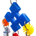 thumbnail image 3 of 1019 Diamond Paci Spooner M&M Bird Toys - Hanging Aviary Toy, 3 of 5