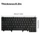 thumbnail image 5 of Teclado portátil Profesional cómodo sin punto Stick Home Use teclados de computadora Reemplazo de teclados para la latitud E6220 Inevent EL006072-00B, 5 of 5