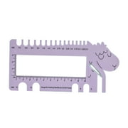Knitting Gauge Crochet Hook Ruler Sizer Sewing Accessories Tools