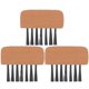 thumbnail image 1 of 3Pcs Softball Home Plate Brushes Wood Handle Umpire Gear Baseball Referee Brushes, 1 of 4