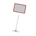 thumbnail image 4 of colaxi Adjustable Sign Holder Floor Sign Stand Holder Note Holder Reusable, Store Tag, Versatile Frame Poster Stand Price Tag Holder Red, 4 of 10